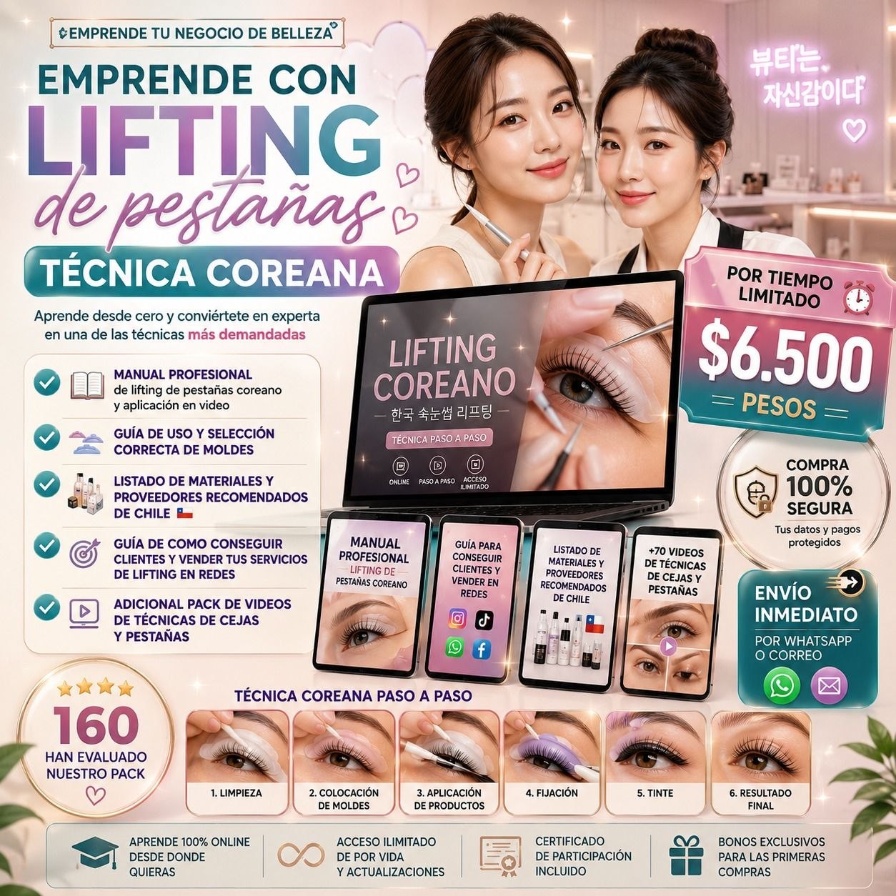 PACK DIGITAL LIFTING COREANO