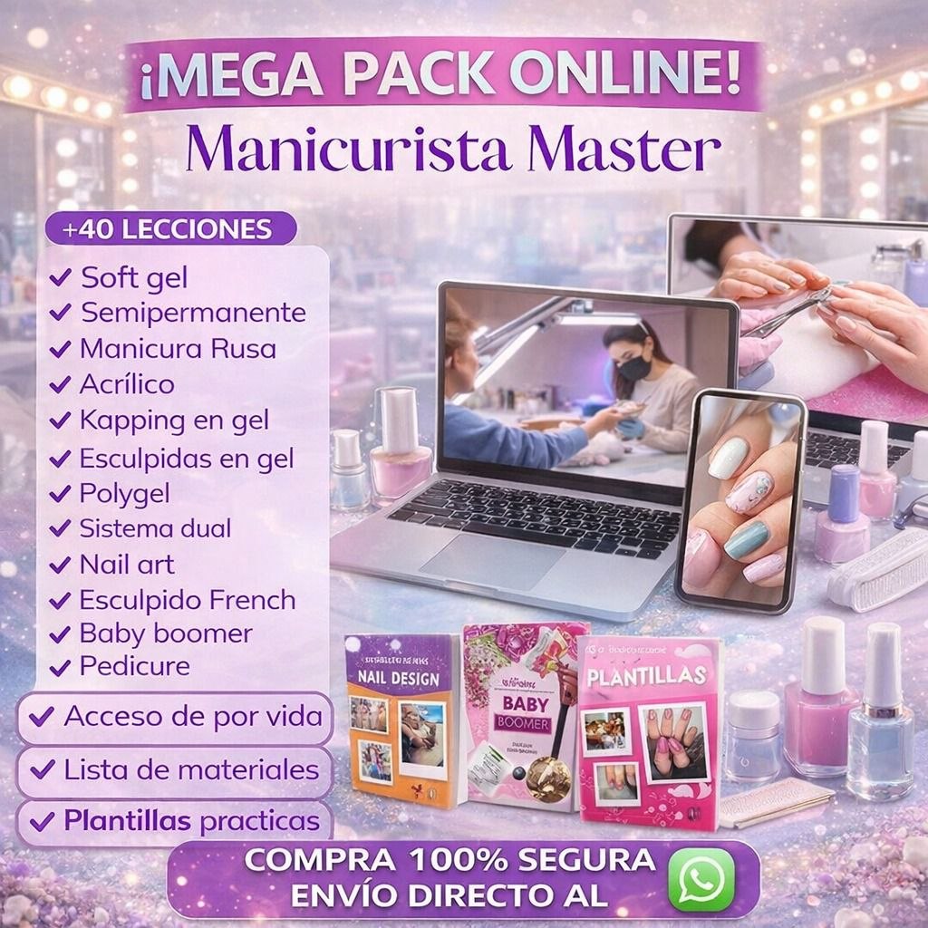 MEGAPACK UÑAS MASTER