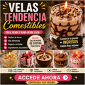Pack digital de Velas Comestibles en tendencia