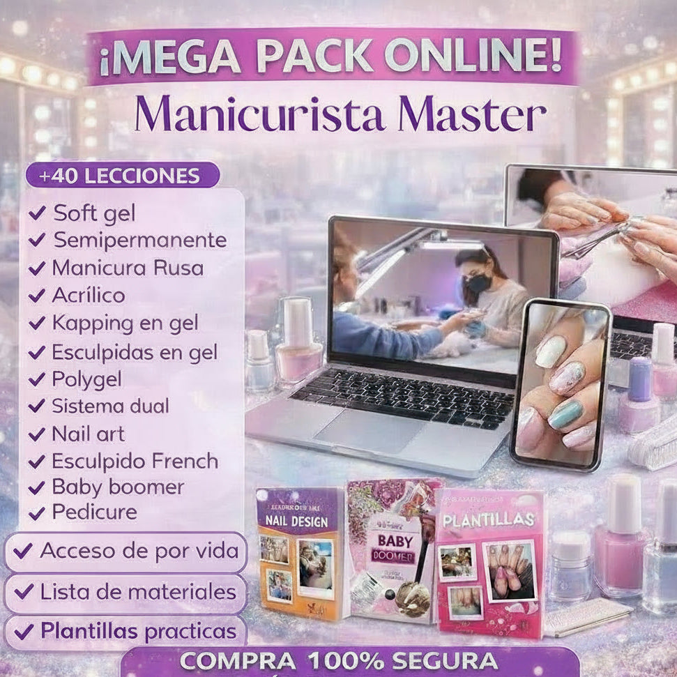 Megapack Online Manicurista Master
